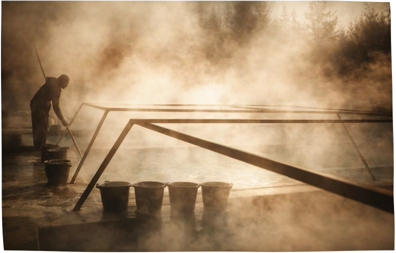 Bio-thermal clay maturation