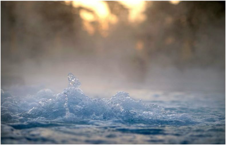Thermal water spring